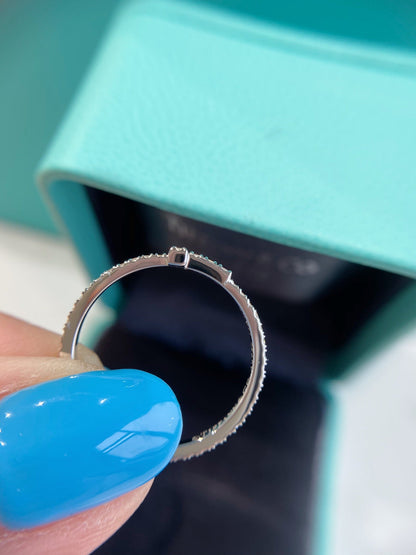 [Resenara Jewelry]T SMALL RING DIAMOND SILVER