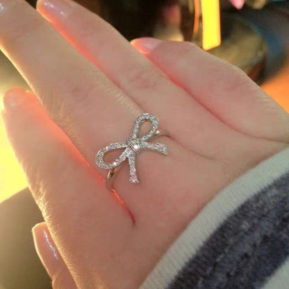 [Resenara Jewelry]TWIST BOW RING
