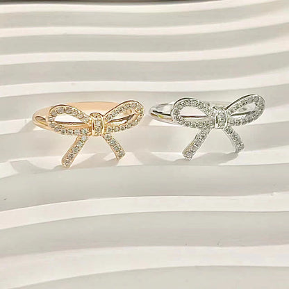 [Resenara Jewelry]TWIST BOW RING