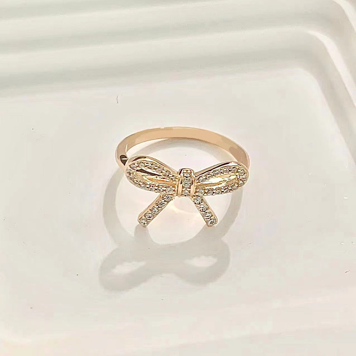 [Resenara Jewelry]TWIST BOW RING