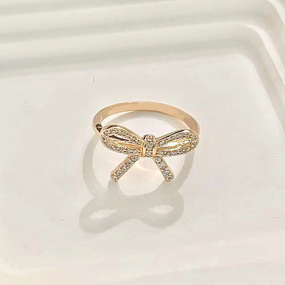 [Resenara Jewelry]TWIST BOW RING