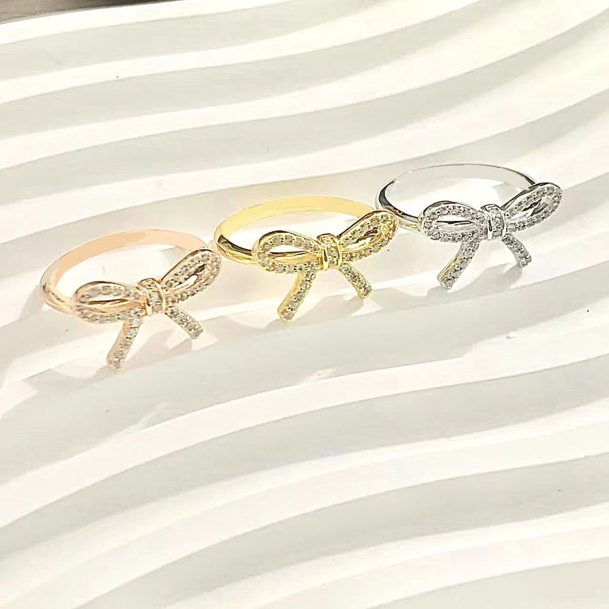 [Resenara Jewelry]TWIST BOW RING