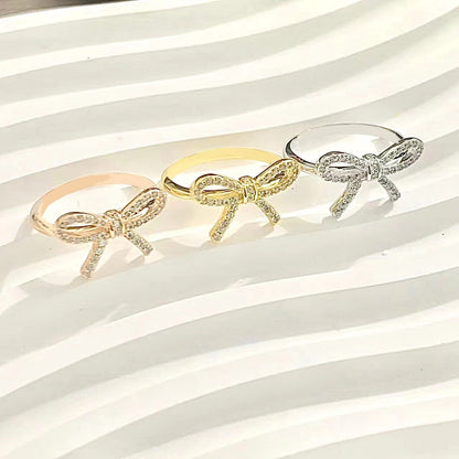 [Resenara Jewelry]TWIST BOW RING