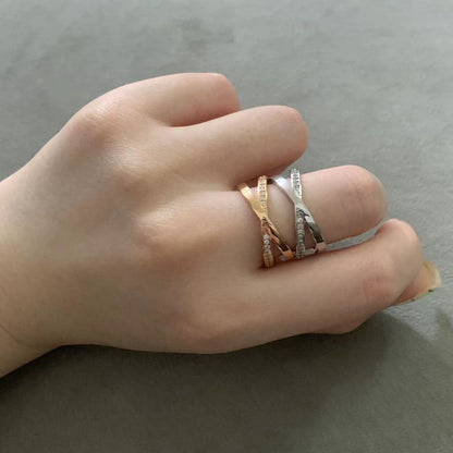 [Resenara Jewelry]ATLAS X DIAMOND RING