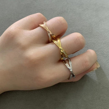 [Resenara Jewelry]ATLAS X DIAMOND RING