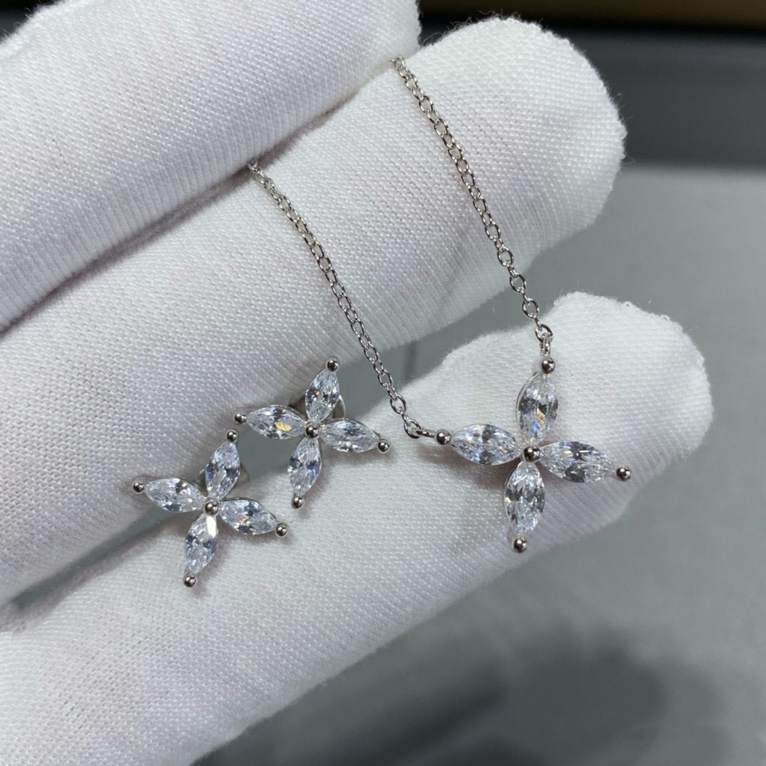 [Resenara Jewelry]VICTORIA SILVER DIAMOND STUD MINI EARRINGS