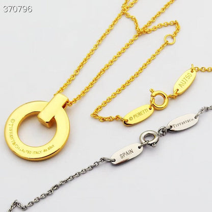 [Resenara Jewelry]T1 CIRCLE MEDIUM NECKLACE