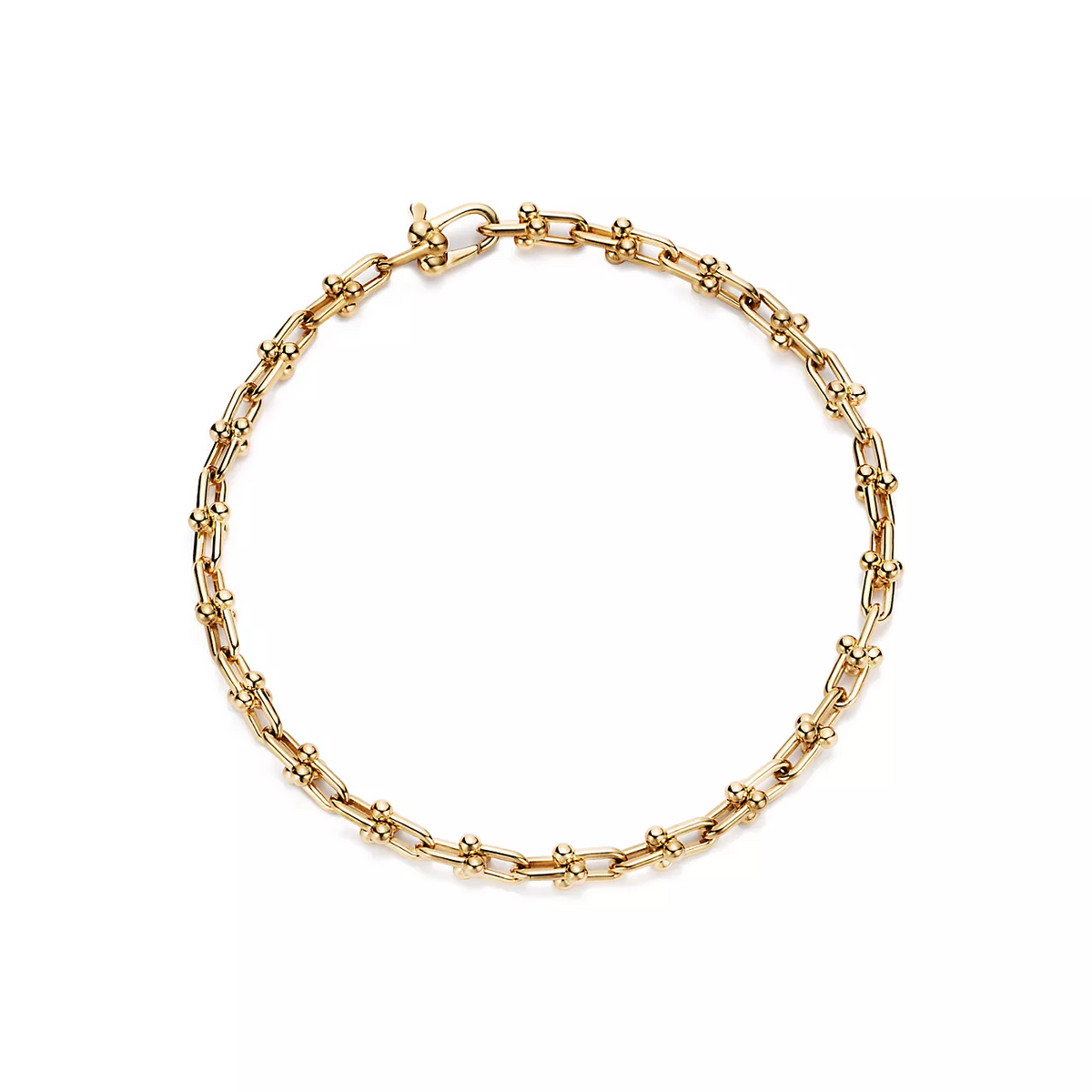 [Resenara Jewelry]HARDWEAR MICRO LINK 44 MOTIF GOLD BRACELET