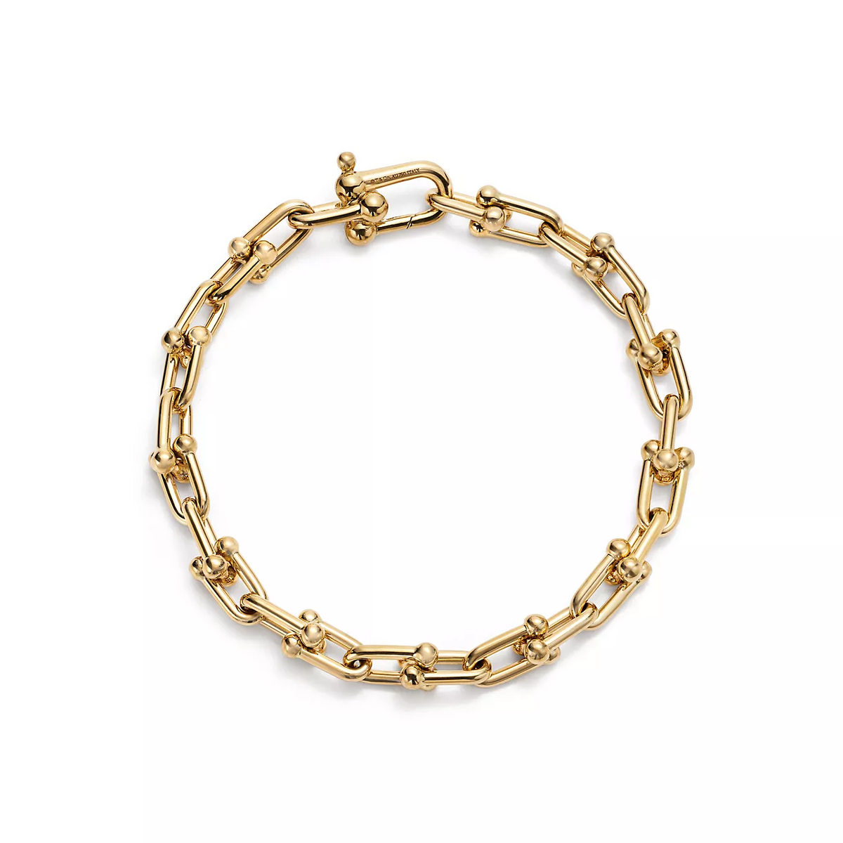 [Resenara Jewelry]HARDWEAR SMALL LINK 26 MOTIF GOLD BRACELET