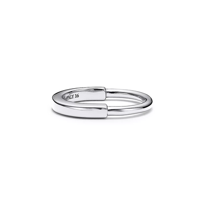 [Resenara Jewelry]LOCK RING SILVER