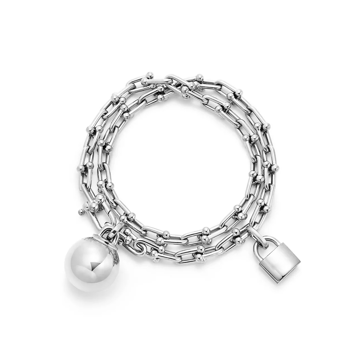 [Resenara Jewelry]HARDWEAR SMALL WRAP SILVER BRACELET