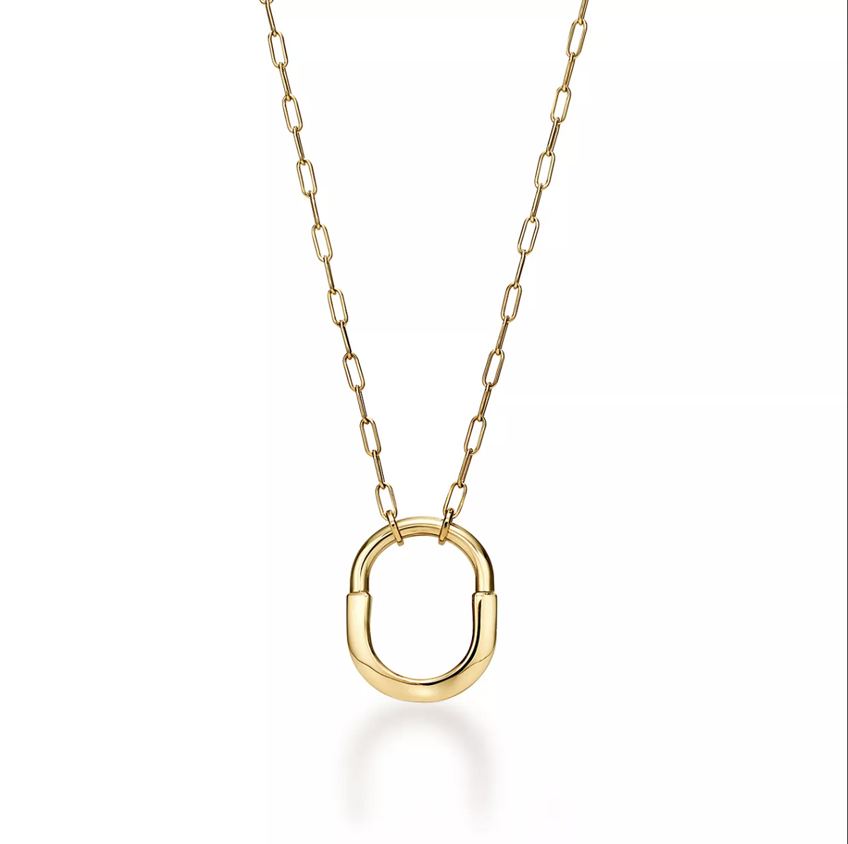 [Resenara Jewelry]LOCK NECKLACE GOLD