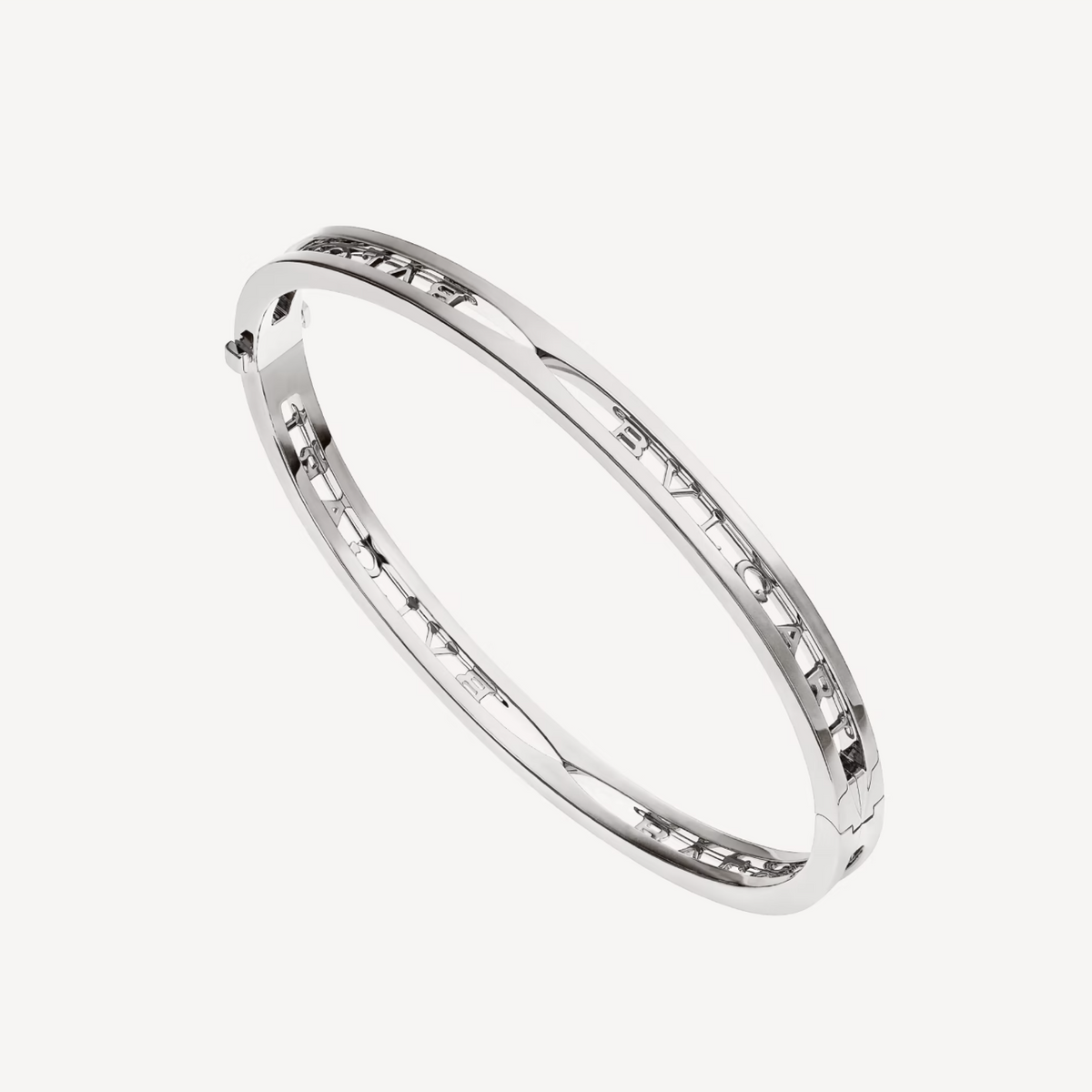 [Renovia Jewelry]ZERO 1 SPIRAL LOGO SILVER BRACELET