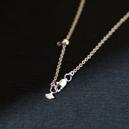 [Resenara Jewelry]]wild flower diamond line pendant