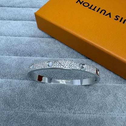 [Renovia Jewelry]PAVE DIAMOND BANGLE