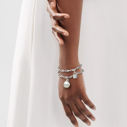 [Resenara Jewelry]HARDWEAR SMALL WRAP SILVER BRACELET