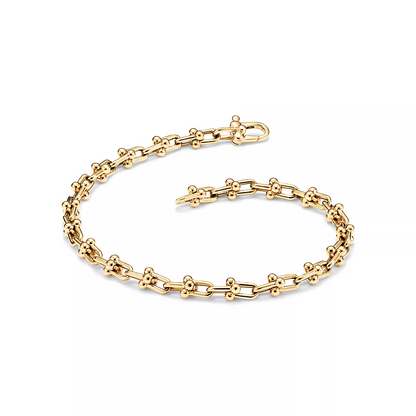 [Resenara Jewelry]HARDWEAR MICRO LINK 44 MOTIF GOLD BRACELET