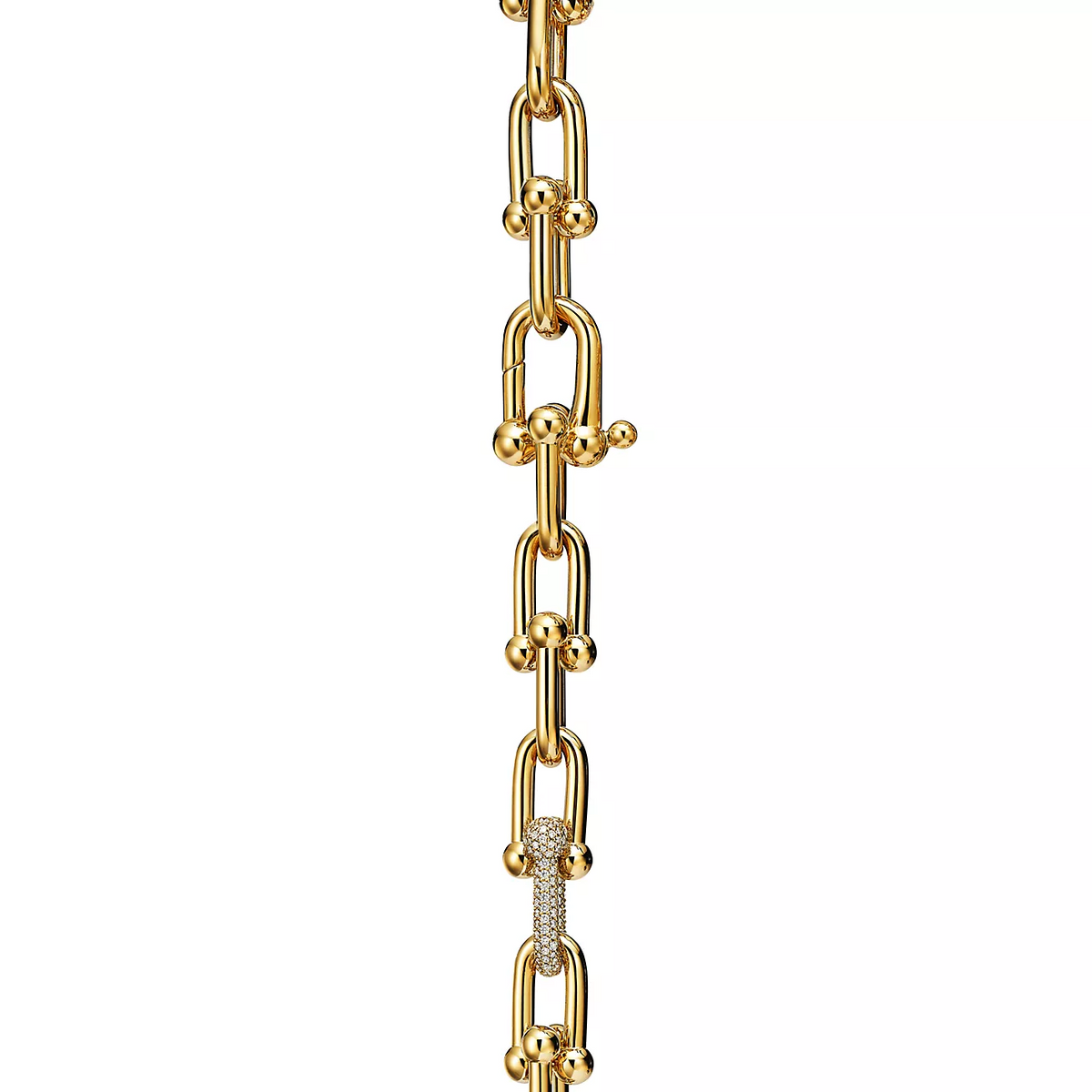 [Resenara Jewelry]HARDWEAR LARGE LINK GOLD DIAMOND BRACELET