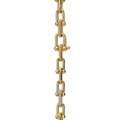 [Resenara Jewelry]HARDWEAR LARGE LINK GOLD DIAMOND BRACELET