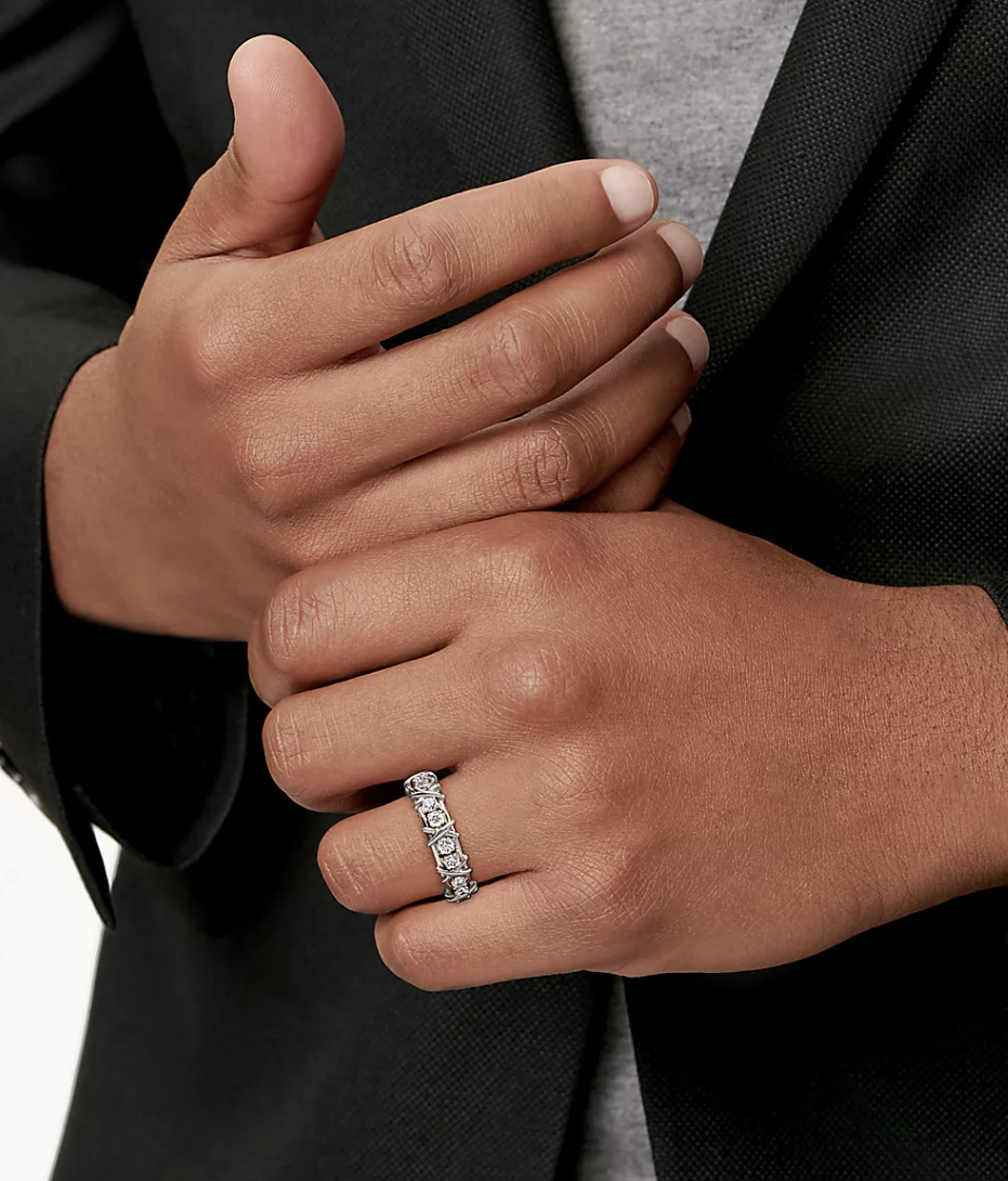 [Resenara Jewelry]SIXTEEN STONE SILVER RING