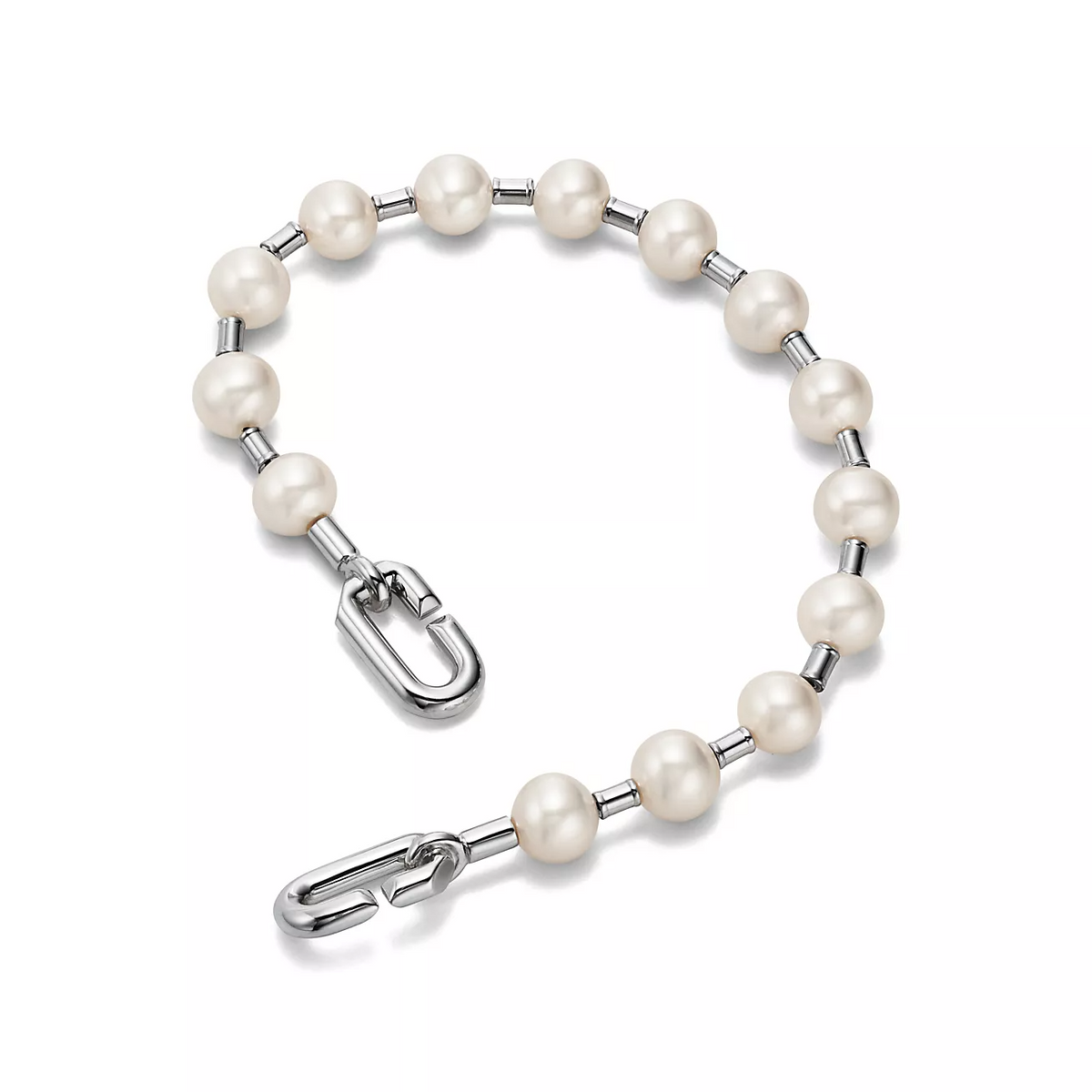 [Resenara Jewelry]PEARL 7-8MM SILVER BRACELET