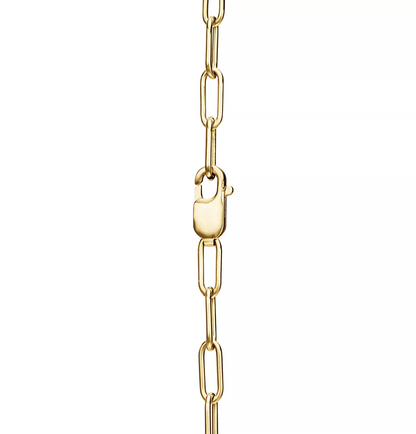 [Resenara Jewelry]LOCK NECKLACE GOLD