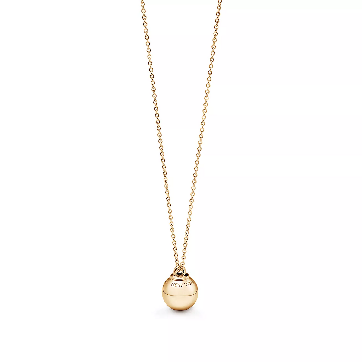 [Resenara Jewelry]BALL PENDANT 12.75MM NECKLACE