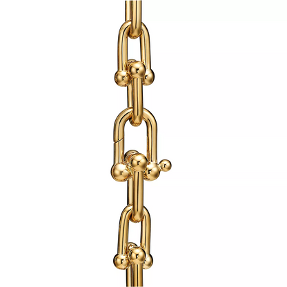 [Resenara Jewelry]HARDWEAR MEDIUM LINK 20 MOTIF GOLD BRACELET