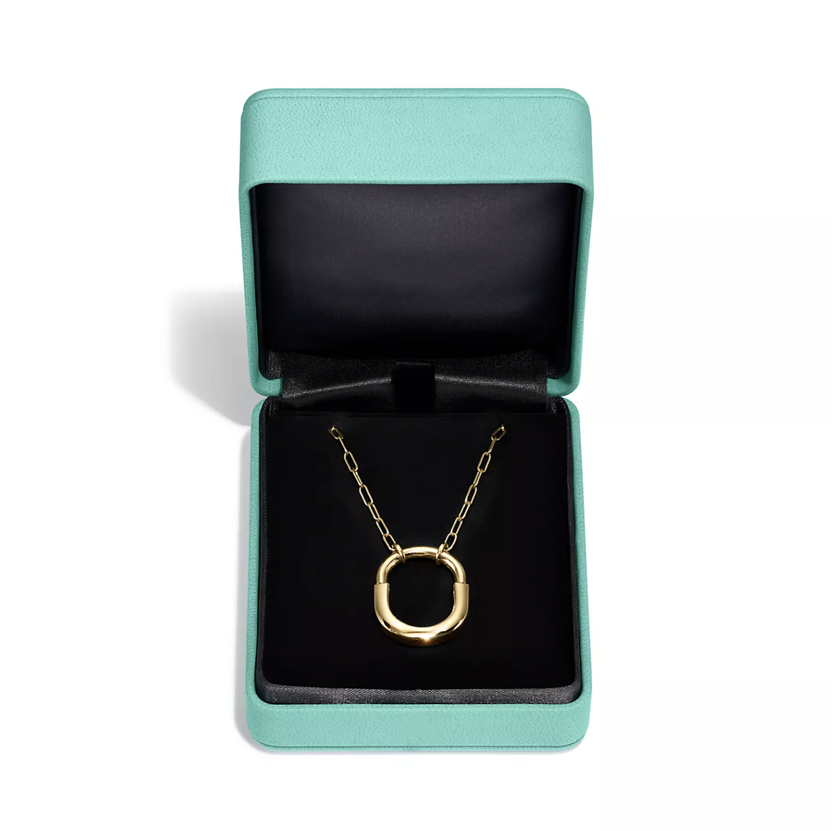 [Resenara Jewelry]LOCK NECKLACE GOLD