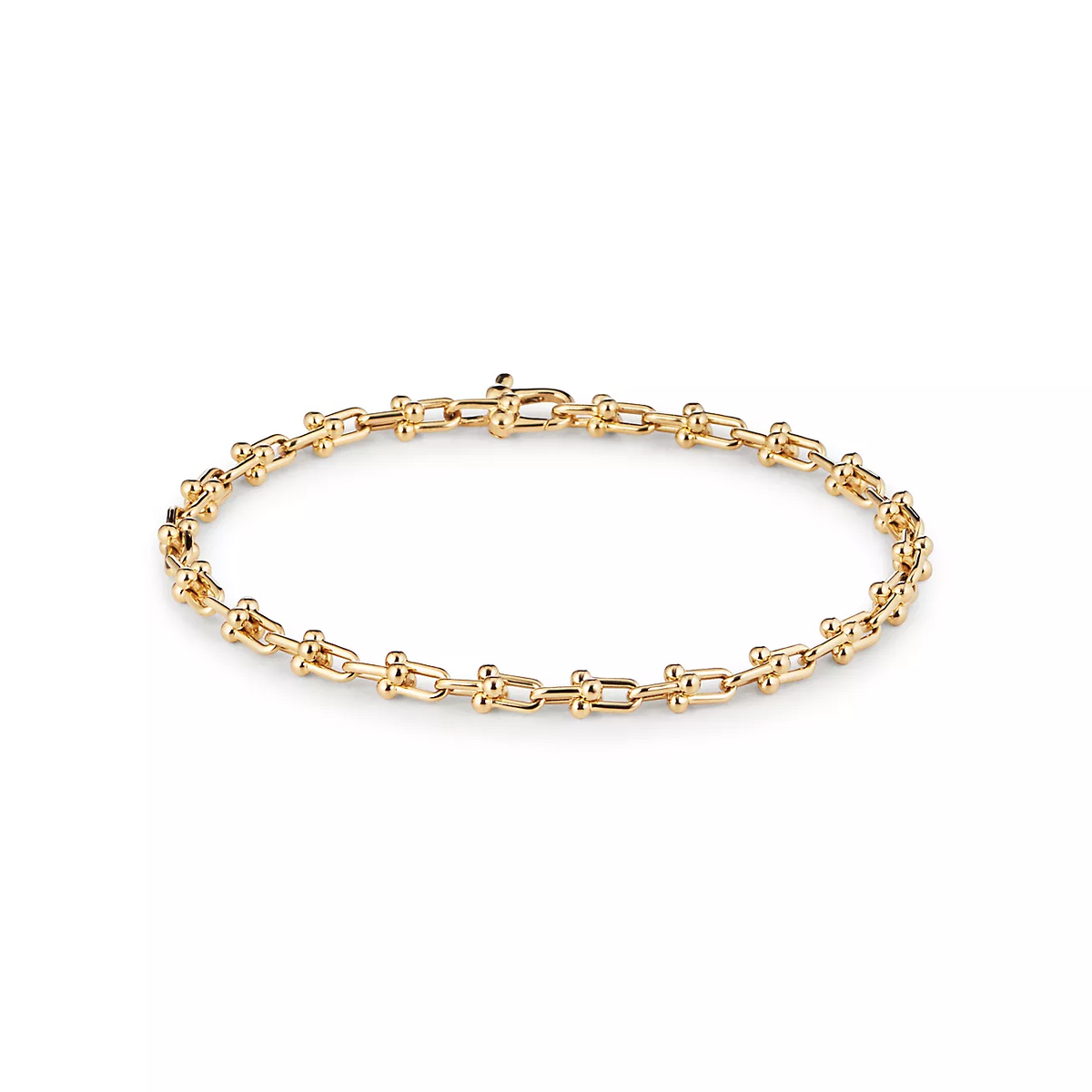 [Resenara Jewelry]HARDWEAR MICRO LINK 44 MOTIF GOLD BRACELET