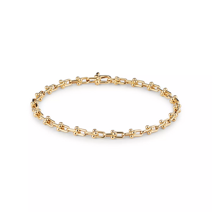 [Resenara Jewelry]HARDWEAR MICRO LINK 44 MOTIF GOLD BRACELET