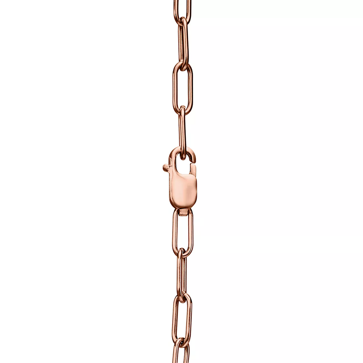 [Resenara Jewelry]LOCK SMALL PENDANT PINK DIAMOND PINK GOLD NECKLACE