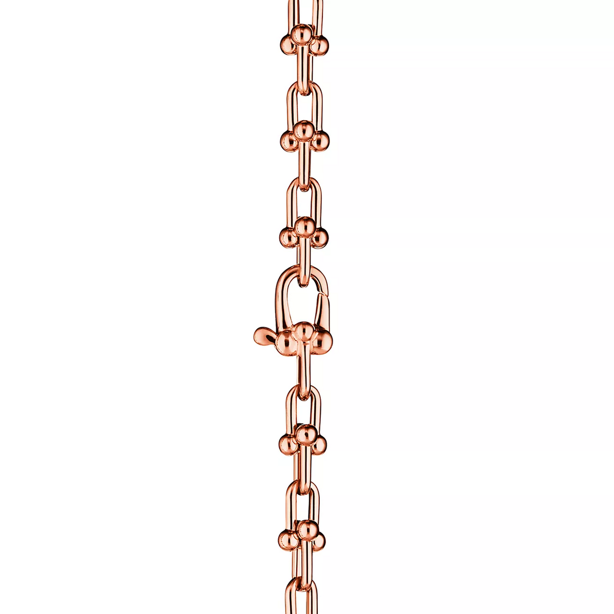 [Resenara Jewelry]HARDWEAR MICRO LINK 44 MOTIF PINK GOLD BRACELET