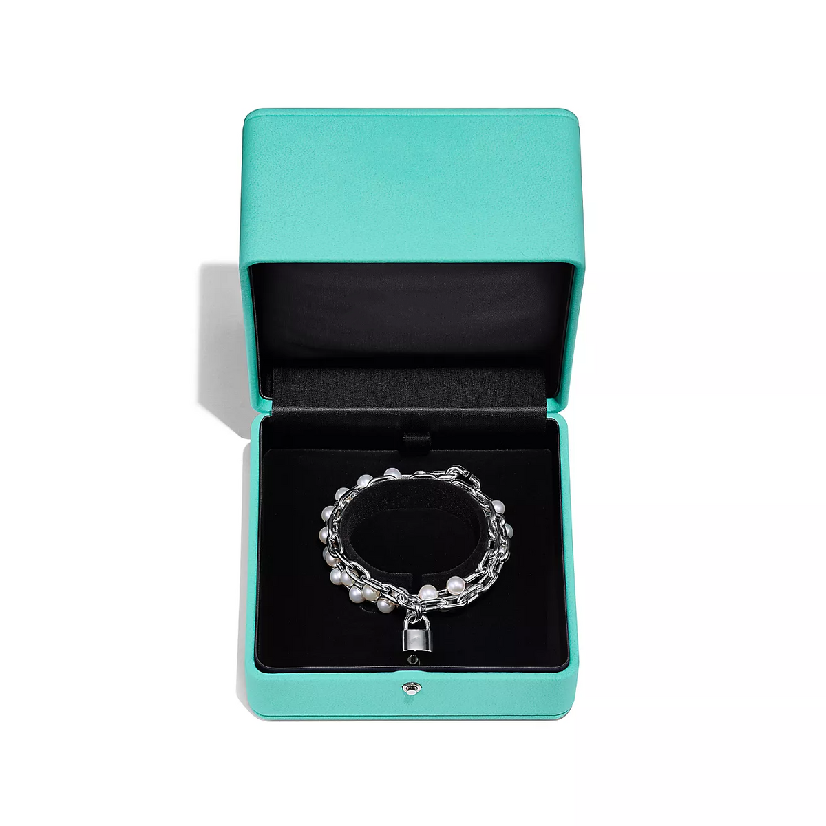 [Resenara Jewelry]PEARL LOCK SILVER BRACELET