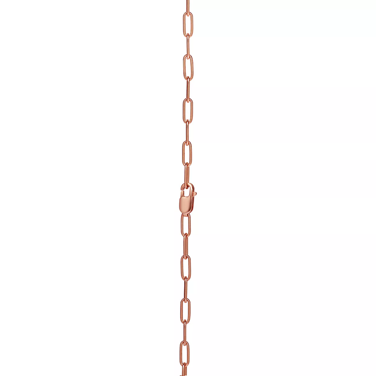 [Resenara Jewelry]LOCK MEDIUM PENDANT PINK DIAMOND PINK GOLD NECKLACE