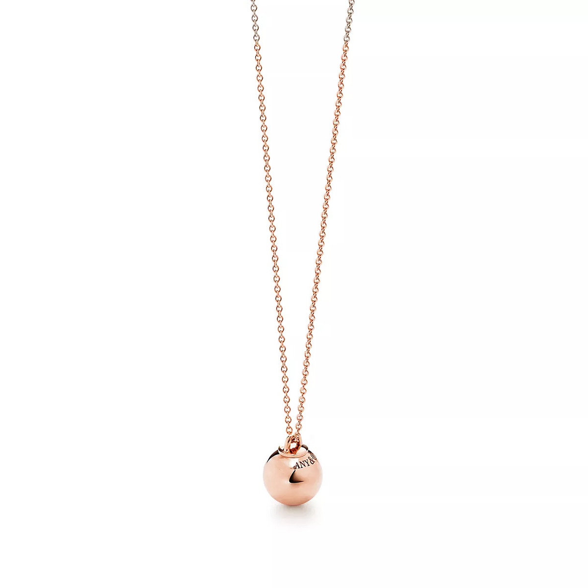 [Resenara Jewelry]BALL PENDANT 12.75MM NECKLACE