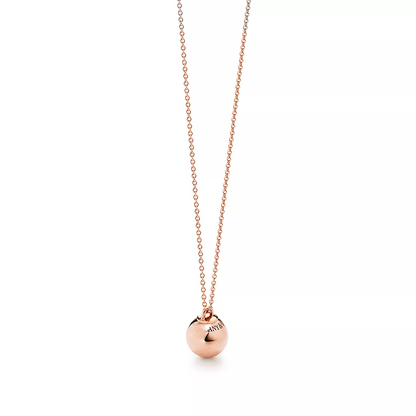 [Resenara Jewelry]BALL PENDANT 12.75MM NECKLACE