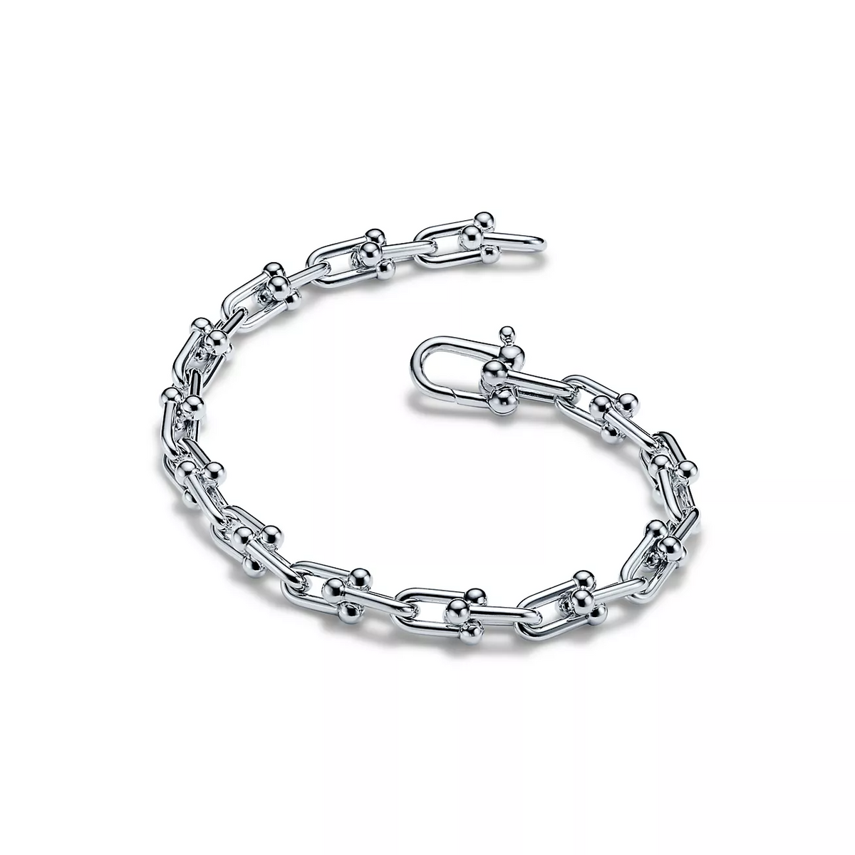 [Resenara Jewelry]HARDWEAR SMALL LINK 26 MOTIF SILVER BRACELET