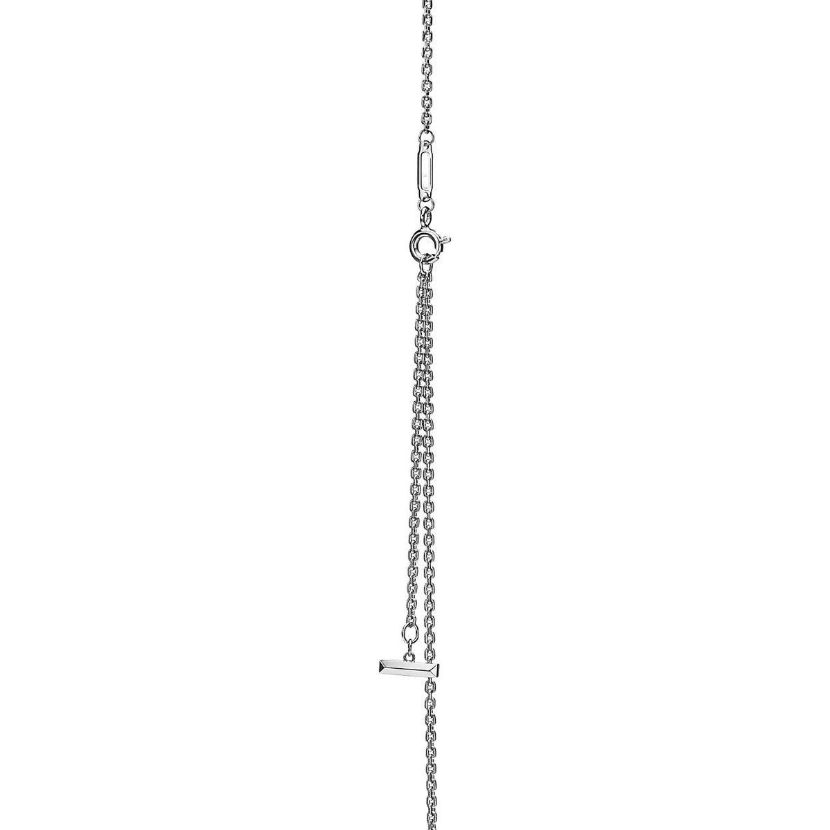 [Resenara Jewelry]T CIRCLE PENDENT SILVER NECKLACE