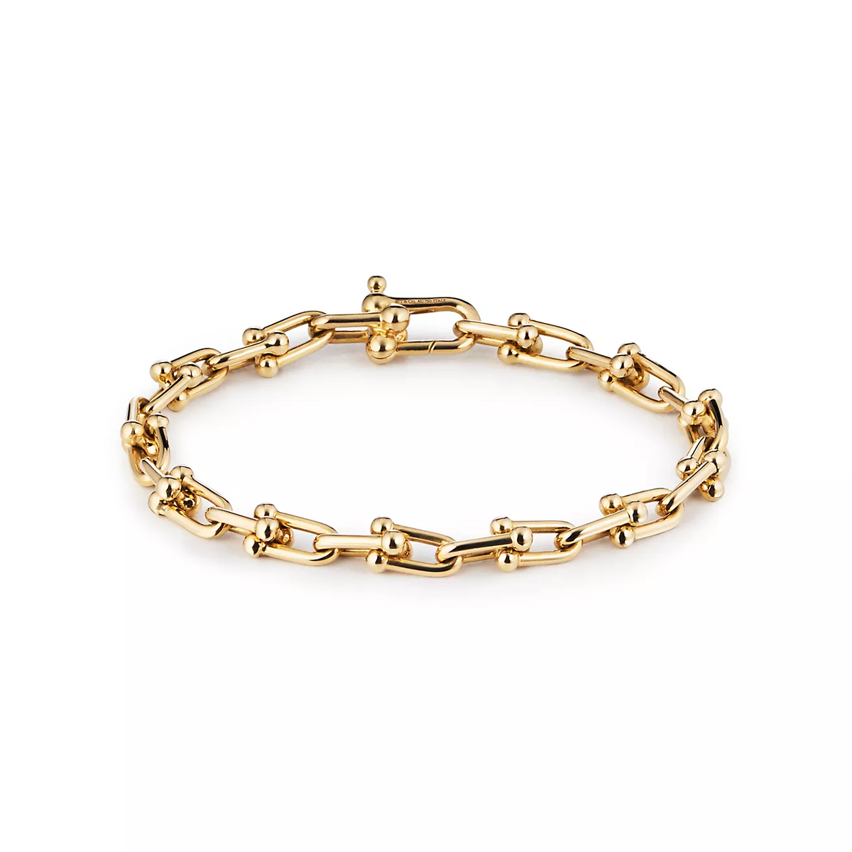 [Resenara Jewelry]HARDWEAR SMALL LINK 26 MOTIF GOLD BRACELET