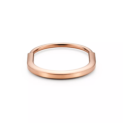 [Resenara Jewelry]LOCK BRACELET ROSE DIAMOND PINK GOLD