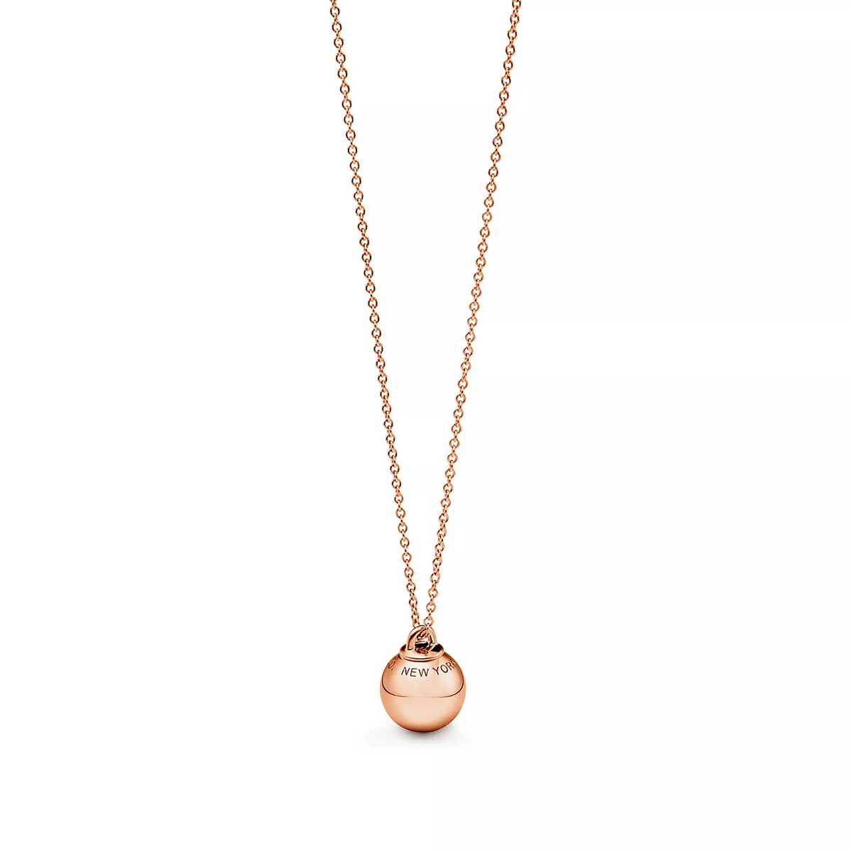 [Resenara Jewelry]BALL PENDANT 12.75MM NECKLACE