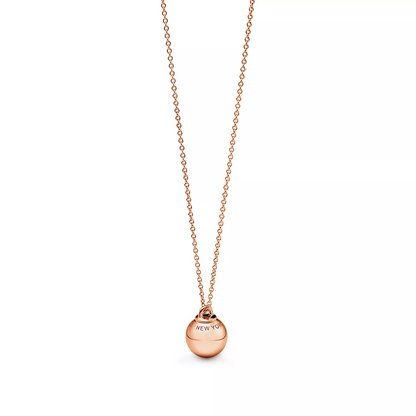 [Resenara Jewelry]BALL PENDANT 12.75MM NECKLACE