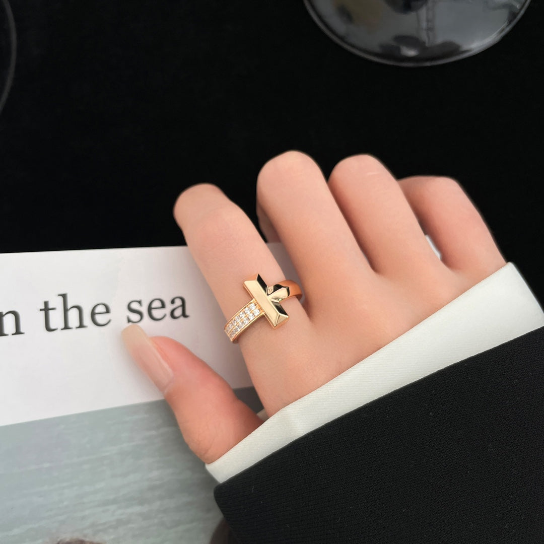 [Resenara Jewelry]T WIDE DIAMOND RING