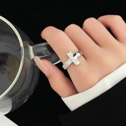[Resenara Jewelry]T WIDE DIAMOND RING