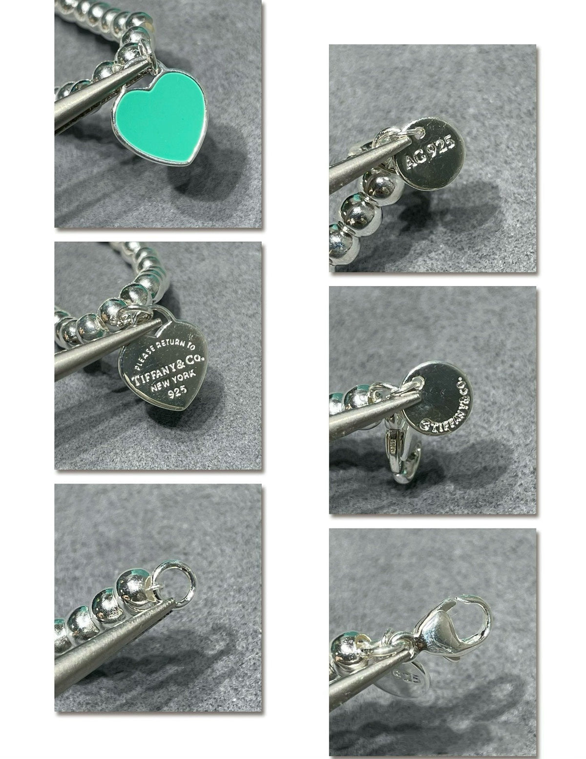 [Resenara Jewelry]RETURN TO TIF SILVER BEAD NECKLACE