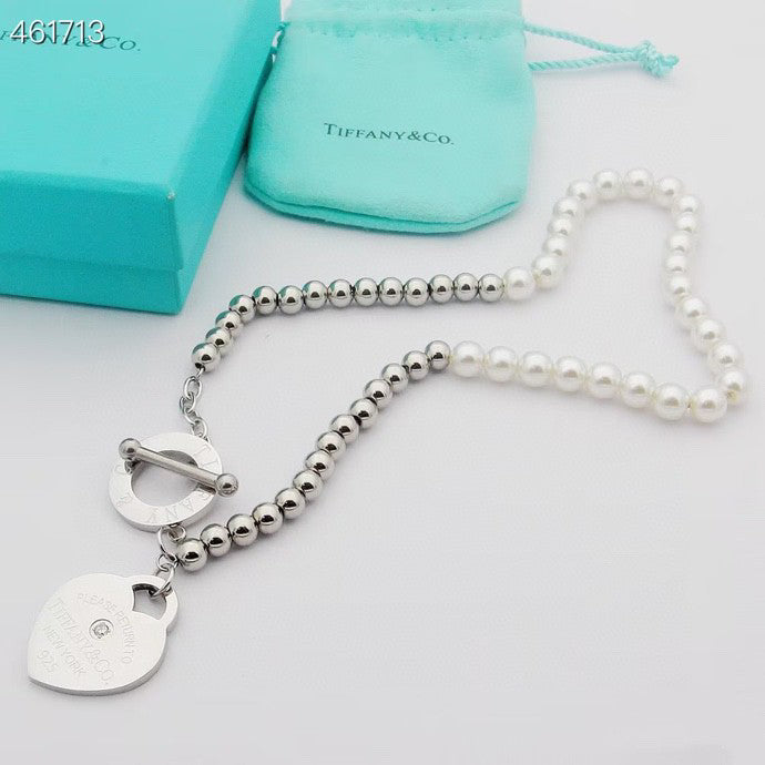 [Resenara Jewelry]RETURN TO TIF HEART TAF BEAD PEARL BRACELET