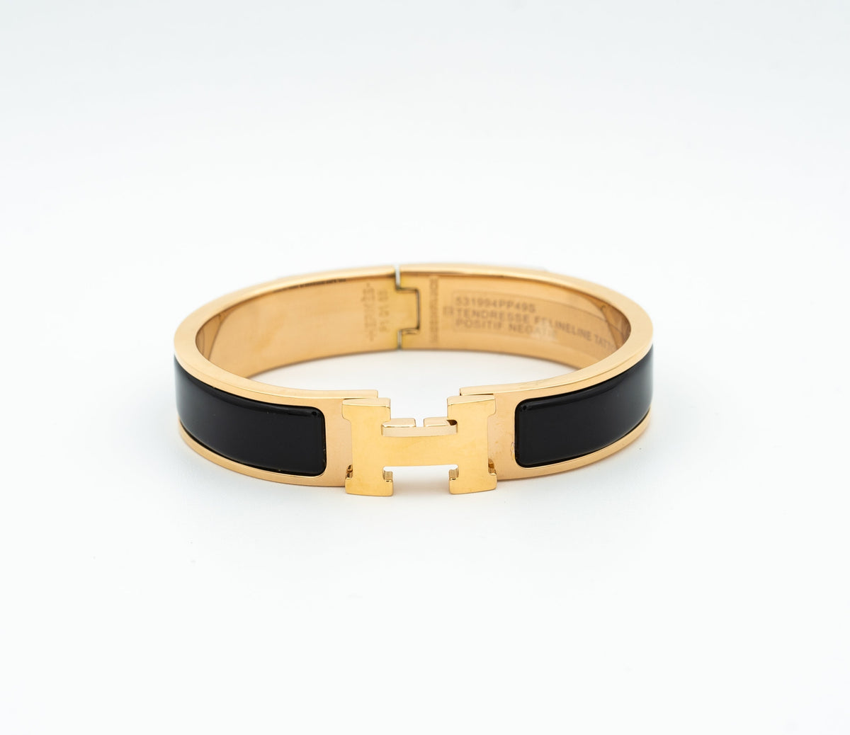 [Renovia Jewelry]H BLACK BRACELET