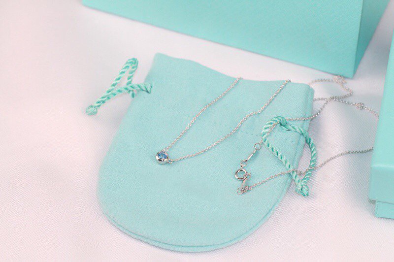 [Resenara Jewelry]ELSA PERETTI SERIES SINGLE DIAMOND SIMPLE NECKLACE