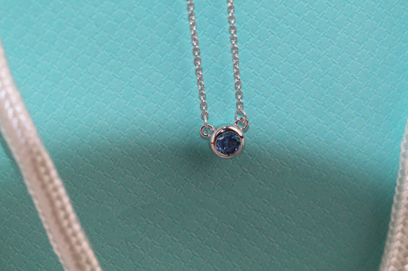 [Resenara Jewelry]ELSA PERETTI SERIES SINGLE DIAMOND SIMPLE NECKLACE
